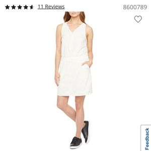New Stylus Ivory A-line Dress, Large